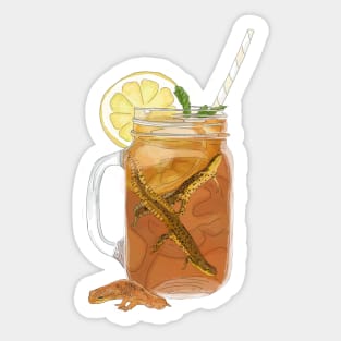 Newt Iced Tea Sticker